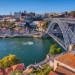 Porto, Portugal - September 7, 2019:  Historic center of Porto in Portugal.